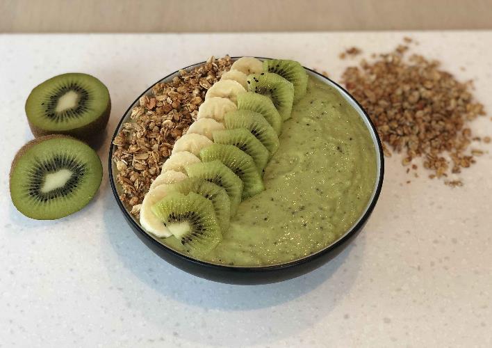 Smoothie med Korn og Frukt