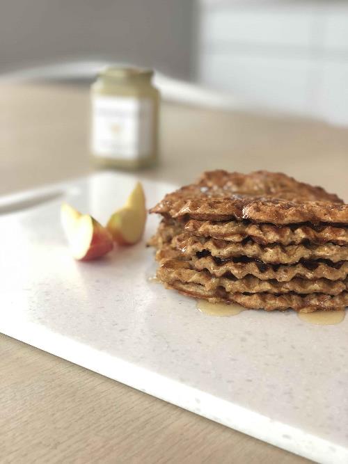 Vafler med Eple og Honning